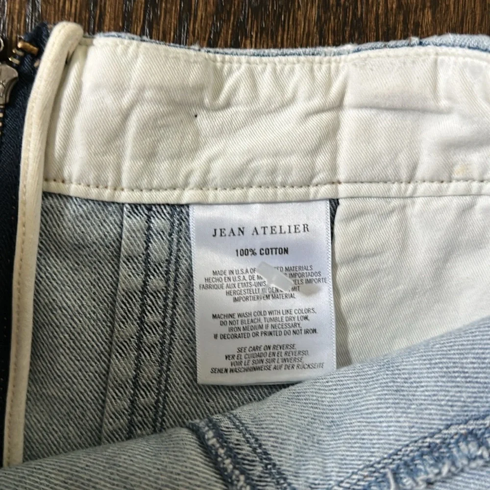 Jean Atelier Claudia Denim Bustier Light Blue Dress - Picture 3 of 5